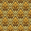 Baroque wallpaper Royalty Free Stock Photo