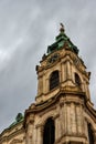 Baroque watch tower in Prague