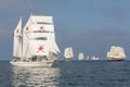 Barquentine Shabab Oman Tall ships races 2013