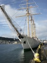 Barquentine tall ship Esmeralda