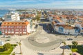 Barra beach in Aveiro Royalty Free Stock Photo