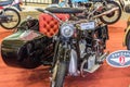 BARRA BONITA, BRAZIL - JUNE 17, 2017: ZÃÂ¼ndapp Vintage motorcycles in a exhibition