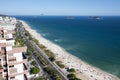 Barra da Tijuca Beach in Rio de Janeiro Royalty Free Stock Photo