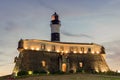 Barra Lighthouse in Salvador Royalty Free Stock Photo