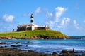 Barra Lighthouse Farol da Barra - Salvador da Bahia, Brazil Royalty Free Stock Photo