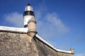 Barra lighthouse Royalty Free Stock Photo