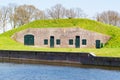 Barrack in rampart of Naarden, Netherlands