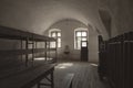 Barracks Room In Terezin Royalty Free Stock Photo