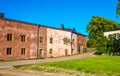 Barracks in Suomenlinna fortress - Helsinki Royalty Free Stock Photo