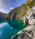 Barracuda lake in Coron, Palawan, Philippines