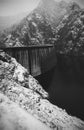 Barrage, hydroelectric Royalty Free Stock Photo
