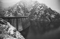 Barrage, hydroelectric Royalty Free Stock Photo