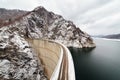 Barrage lake Vidraru Royalty Free Stock Photo