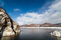 Barrage lake Vidraru Royalty Free Stock Photo