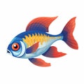 Barramundi vector sailfish vector tricolor oranda fighter fish colours male blue betta fish orange guppy follow