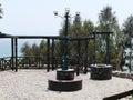 Barranco gazer overlooking the sea, Lima