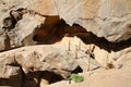 Barranco de las Penitas near Vega de Rio Palmas, Betancuria Rural Park, Fuerteventura, Canary Islands, Spain Royalty Free Stock Photo