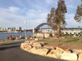 Barrangaroo Park, Sydney Harbour Royalty Free Stock Photo