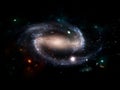 Barred spiral galaxy