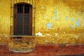 Barred window, Antigua, Guatemala.