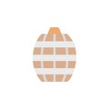 Barrel, beer colored icon. Simple colored element illustration. Barrel, beer concept symbol design from Bar set. Can be