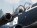 The business end of a Corsair Royalty Free Stock Photo