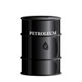 Barrel of petroleum. Vector illustration
