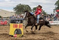 Barrel Racer Royalty Free Stock Photo