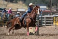 Barrel Racer Royalty Free Stock Photo