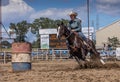 Barrel Racer Royalty Free Stock Photo