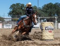 Barrel Racing Royalty Free Stock Photo