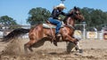 Barrel Racing Royalty Free Stock Photo