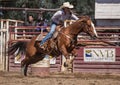 Barrel Racing Royalty Free Stock Photo