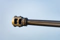 Barrel`s tip of 30 millimeter automated small calibre machine gun