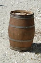 Barrell on the beach Royalty Free Stock Photo