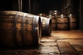 A barrels weathered appearance hints at tales of craftsmanship and use