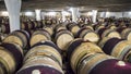 Barrels in Wine Cellar, South Africa Royalty Free Stock Photo