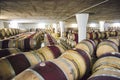 Barrels in Wine Cellar, South Africa Royalty Free Stock Photo