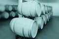 Barrels of Wine Royalty Free Stock Photo