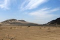 Barren Desert Landscape