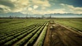 barren industry crop farm