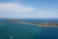 Barrenjoey headland - aerial shot