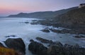 Barricane Beach after sundown Royalty Free Stock Photo