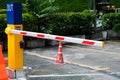 Barrier Gate Automatic system Royalty Free Stock Photo