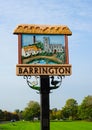 Barrington Village Sign