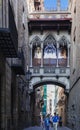 Barrio Gothic Barcelona spain Royalty Free Stock Photo