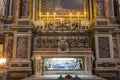 Barroco church of the Gesu Nuovo, Naples, Italy