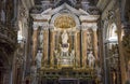 Barroco church of the Gesu Nuovo, Naples, Italy