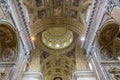 Barroco church of the Gesu Nuovo, Naples, Italy