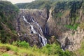 Barron Falls Australian waterfall , Cairns, Queensland , Austral Royalty Free Stock Photo